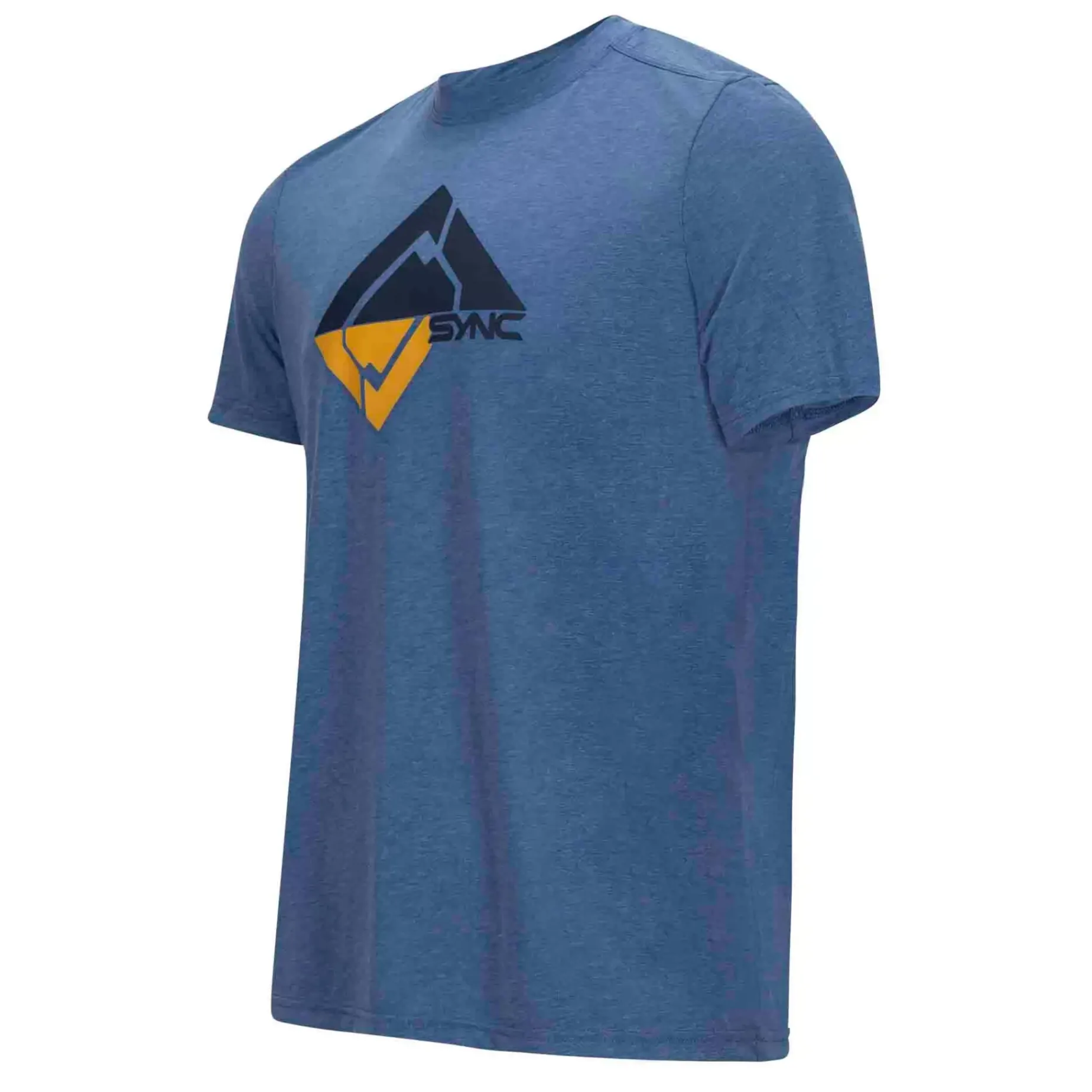 Men'S Glacier Tee- Bluebird | 100% Cotton Tee Shirt | Sync Performance