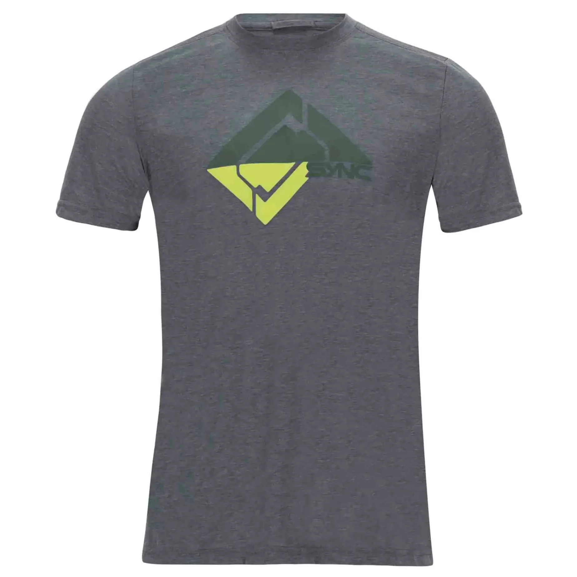 Men'S Glacier Tee- Phantom | 100% Cotton Tee Shirt | Sync Performance