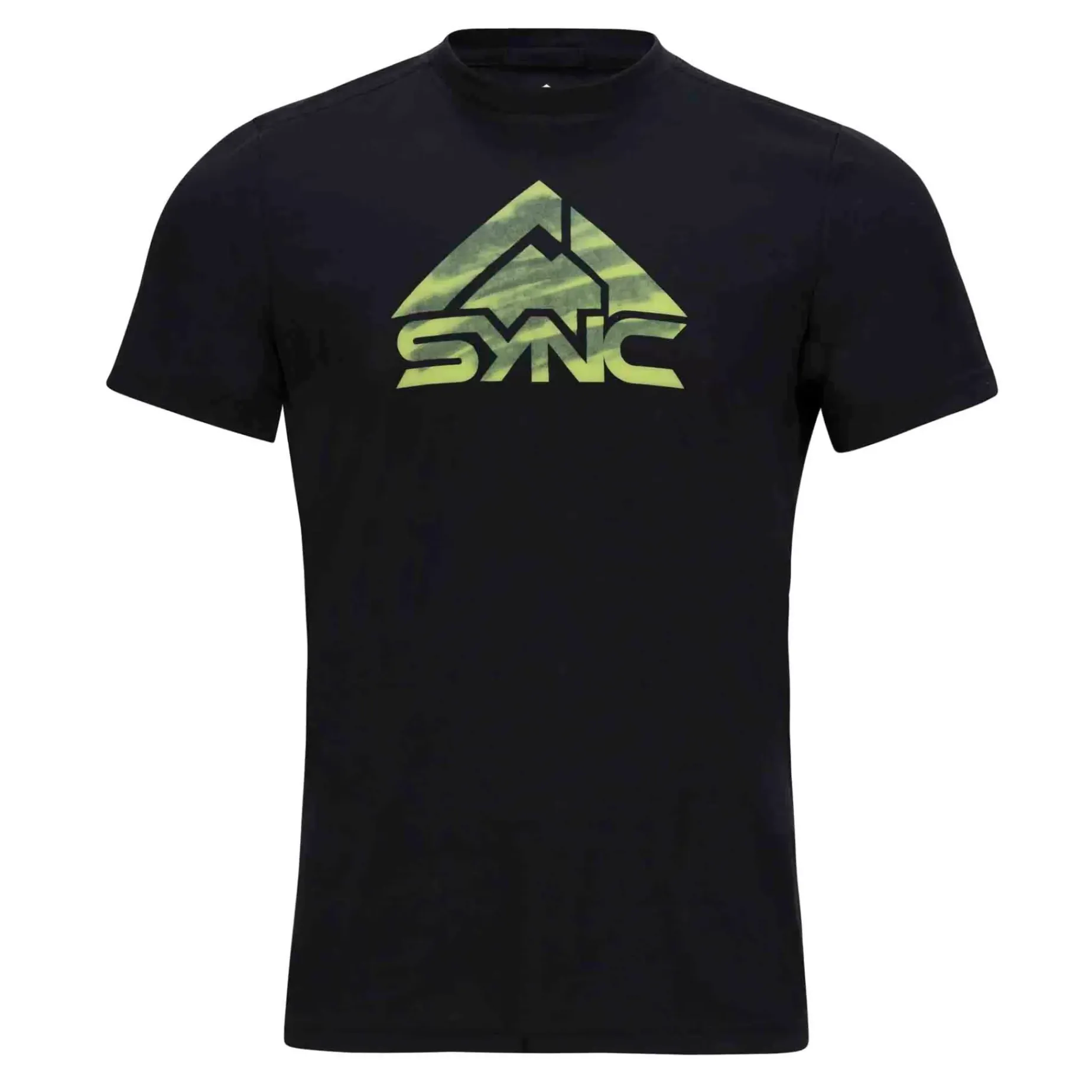 Men'S Logo Tee Shirt- Black | Sync Performance