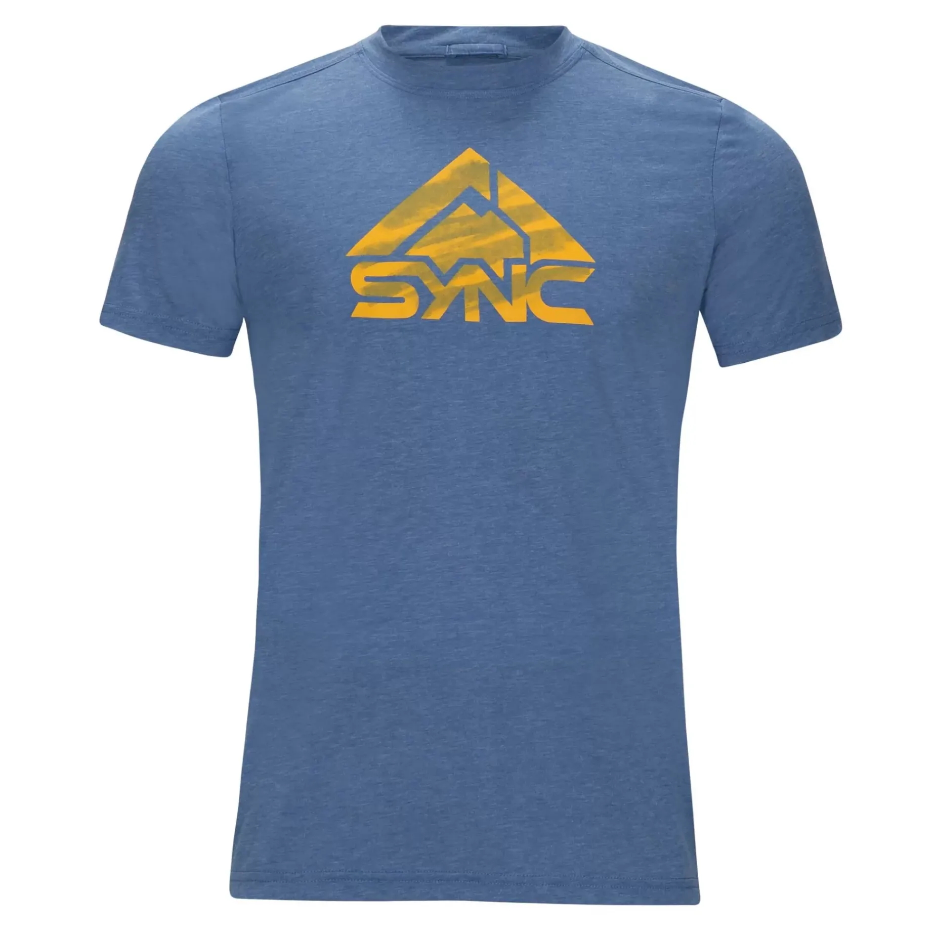 Men'S Logo Tee Shirt- Bluebird | Sync Performance