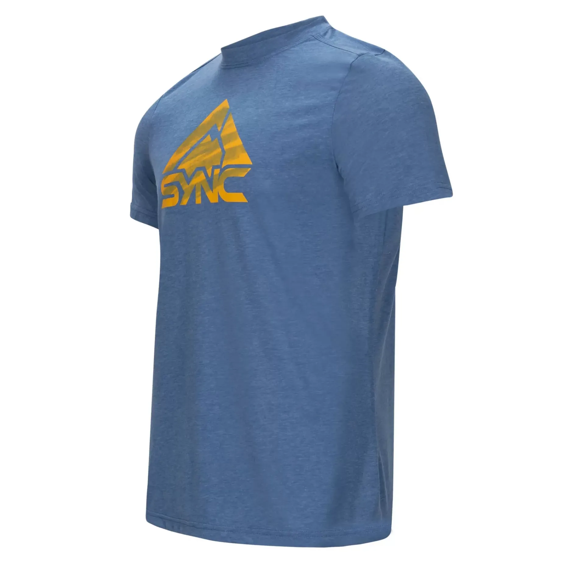 Men'S Logo Tee Shirt- Bluebird | Sync Performance