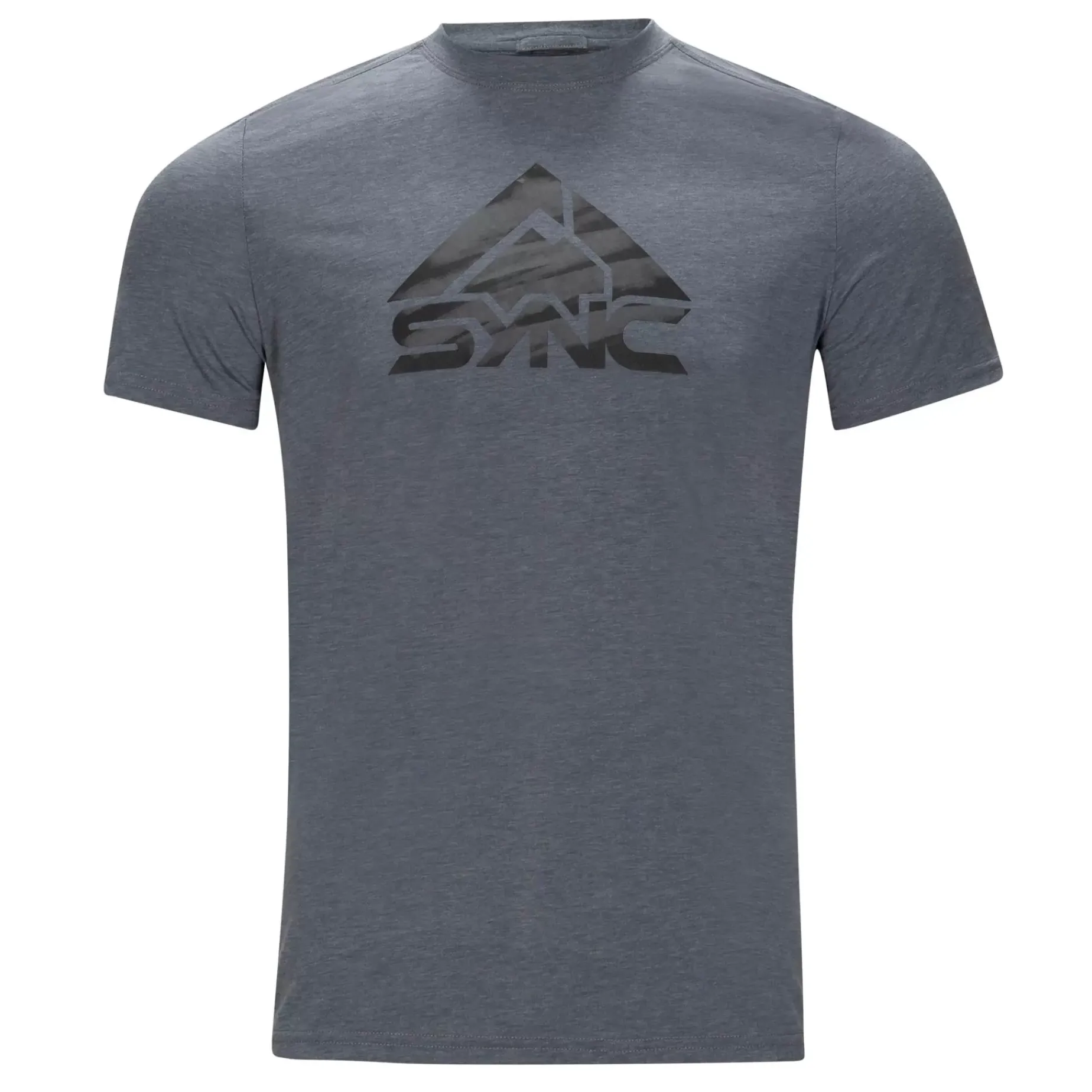 Men'S Logo Tee Shirt- Phantom | Sync Performance