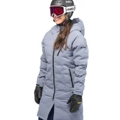 Pano Jacket-Canvas | Insulated Long Coat For Winter | Sync Performance