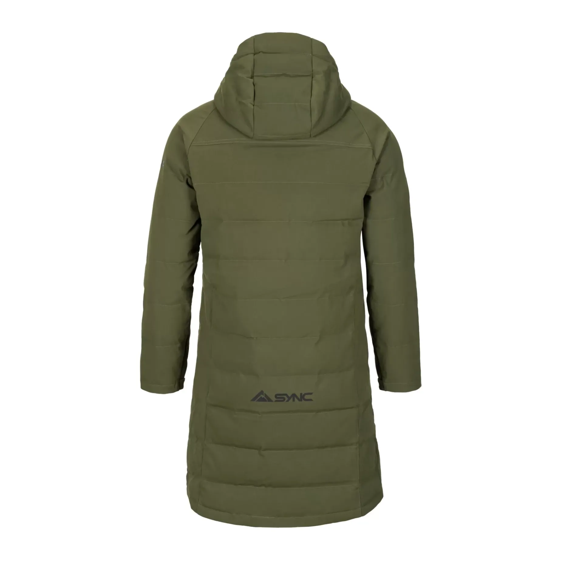 Pano Jacket-Canvas | Insulated Long Coat For Winter | Sync Performance