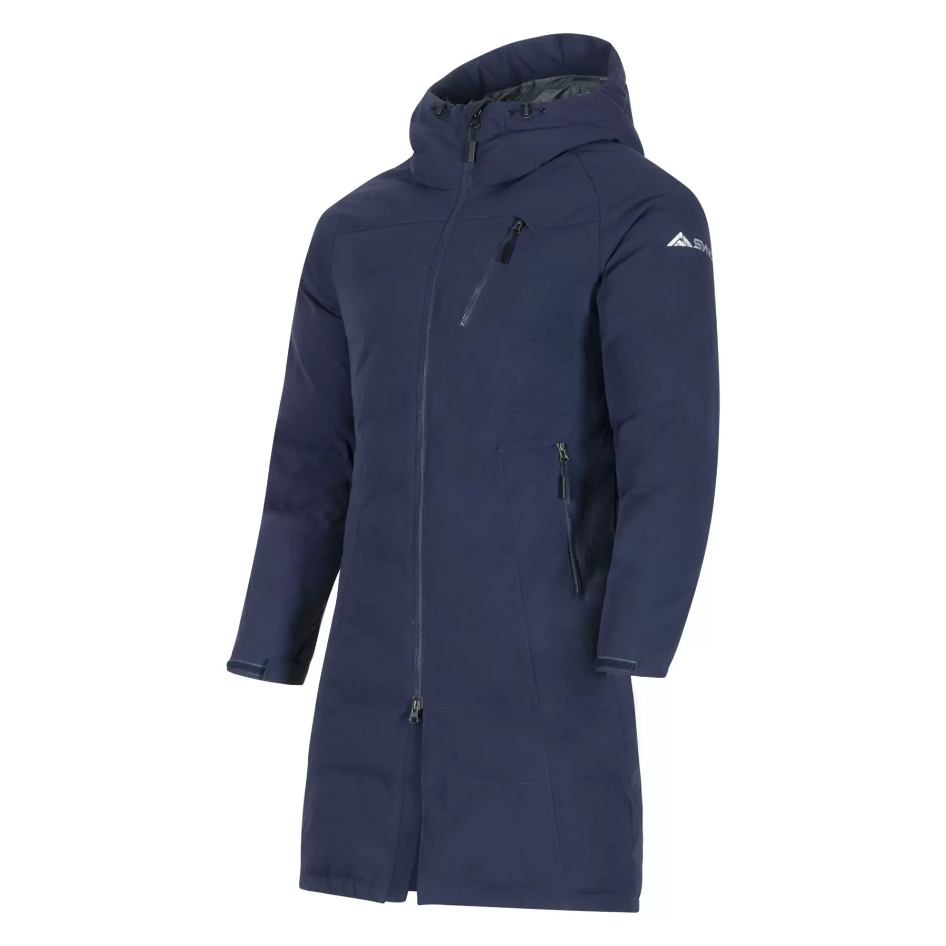 Pano Jacket-Canvas | Insulated Long Coat For Winter | Sync Performance
