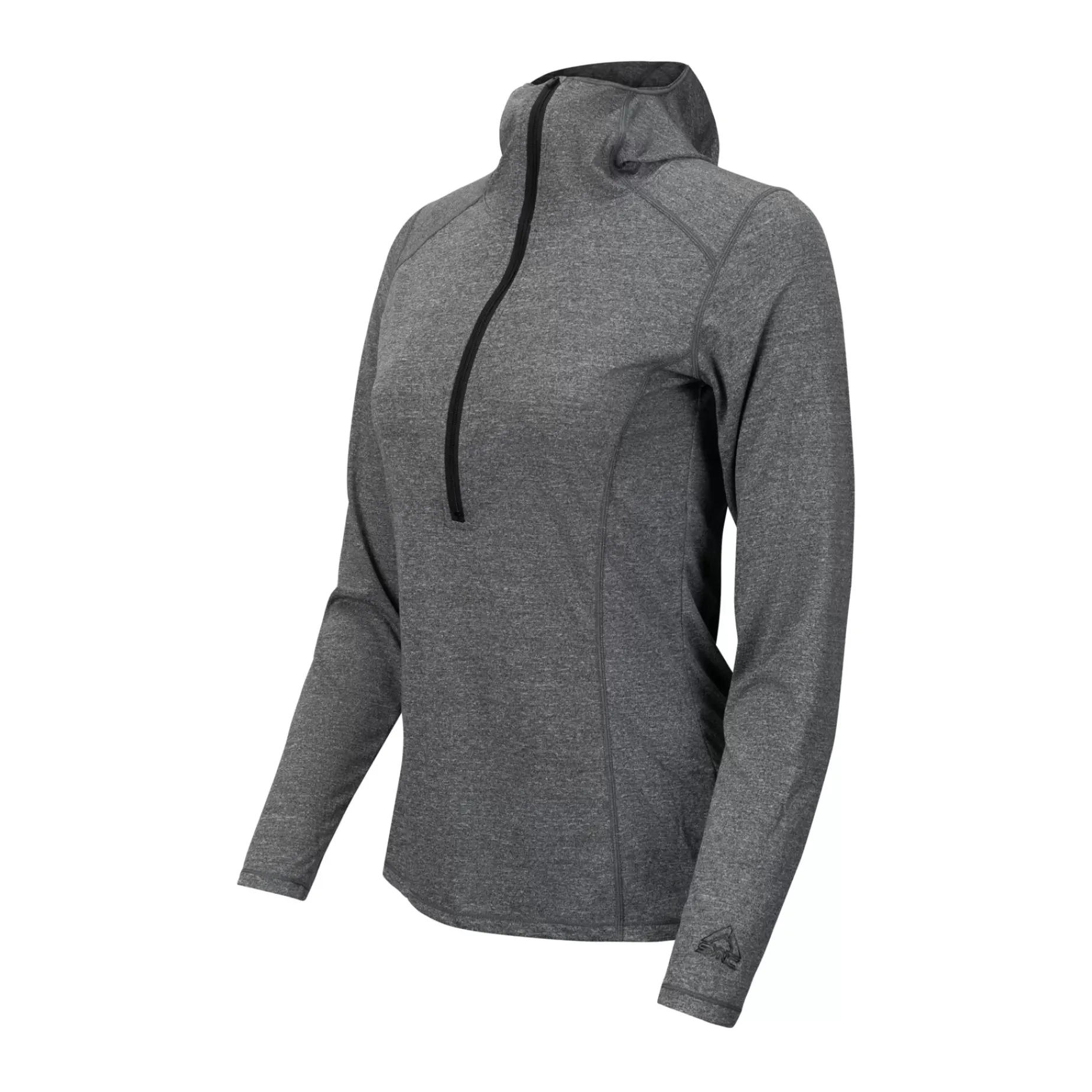 Women'S 1/2 Zip Hooded Long Sleeve | Base Layer | Sync Performance