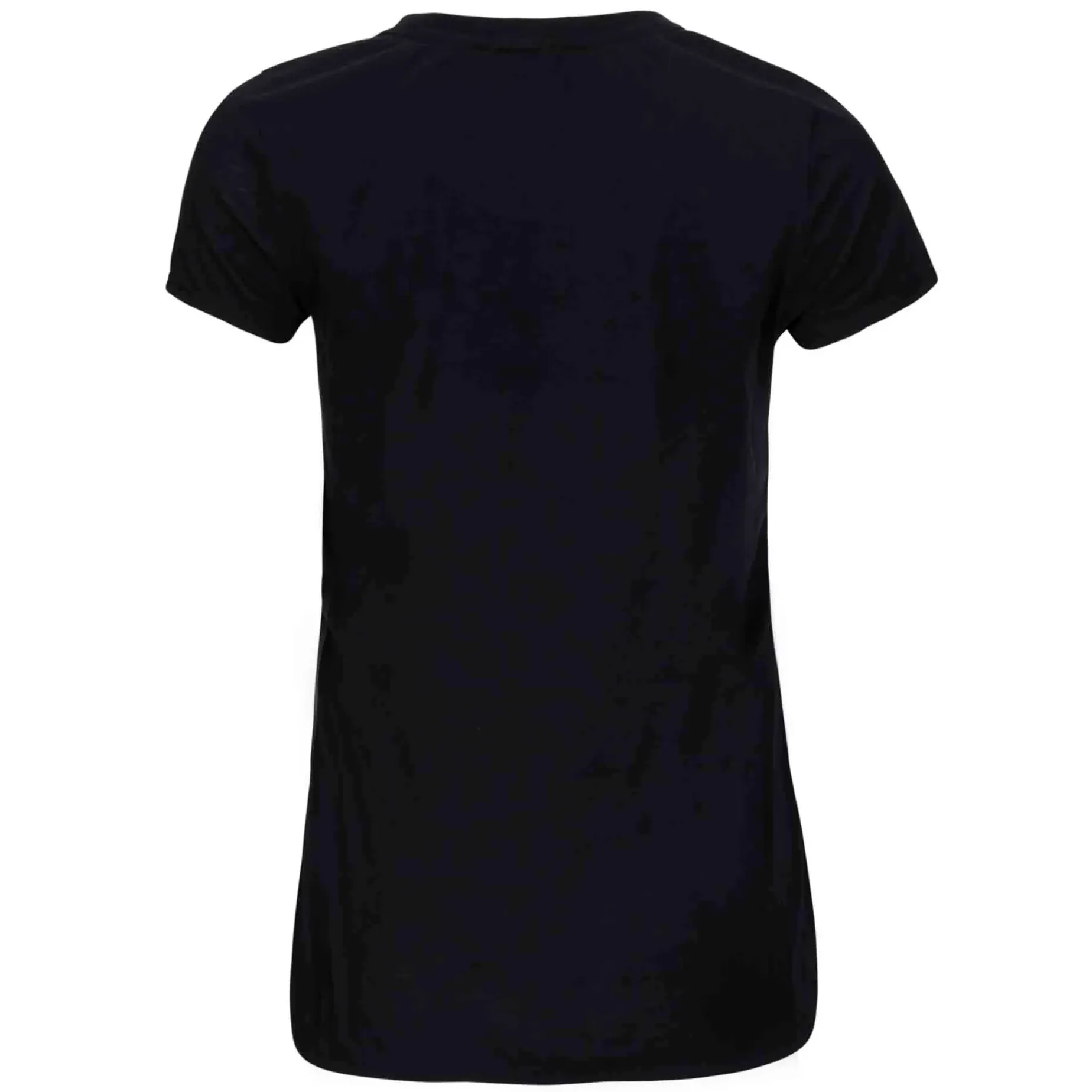 Women'S Glacier Tee- Black| Cotton Tee Shirt | Sync Performance
