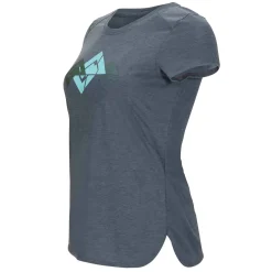 Women'S Glacier Tee- Phantom | Cotton Tee Shirt | Sync Performance