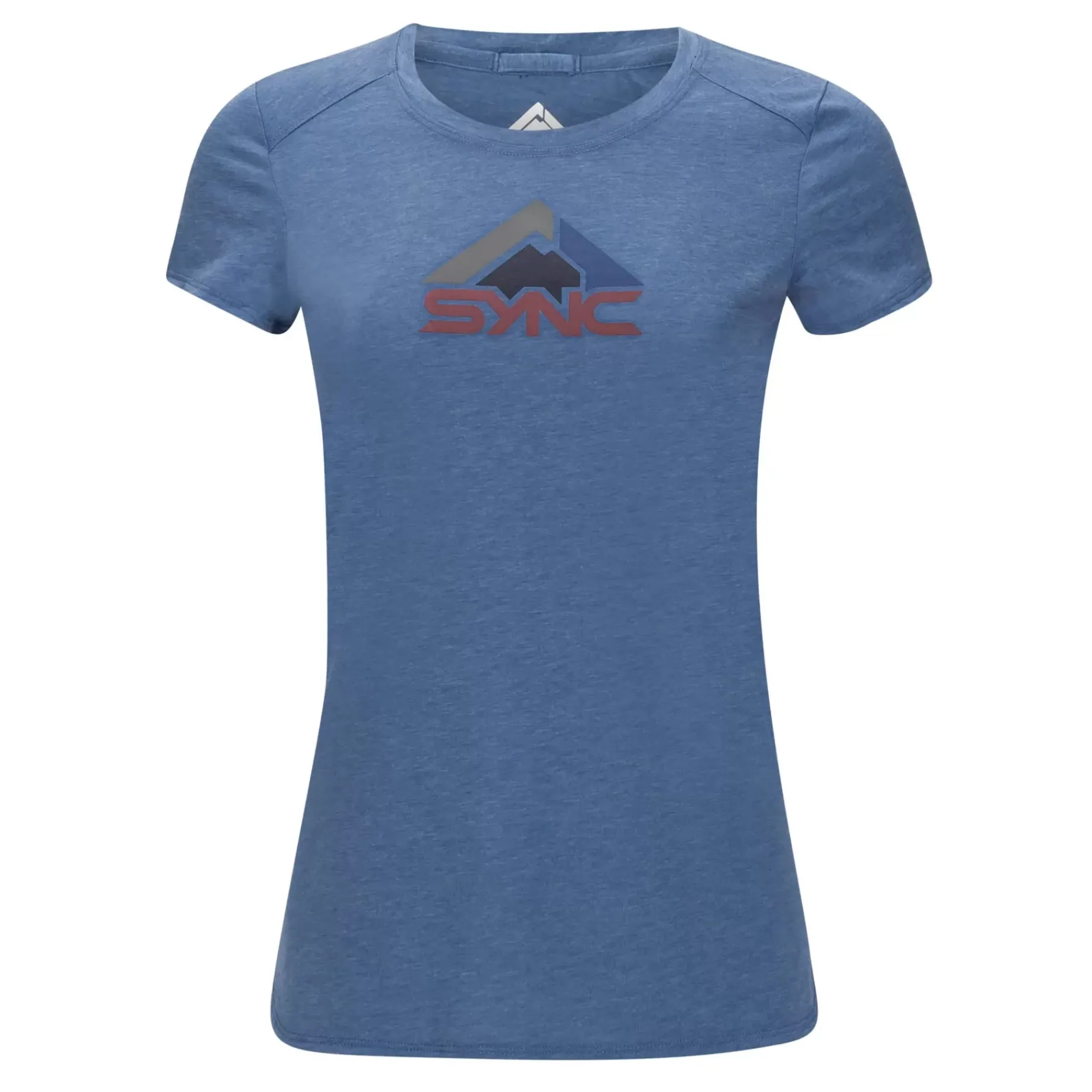 Women'S Logo Tee Shirt- Bluebird | Sync Performance