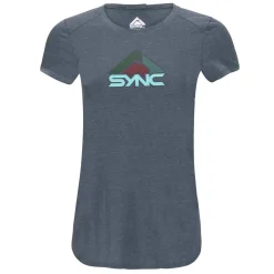 Women'S Logo Tee Shirt- Phantom | Sync Performance