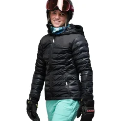 Women'S Stretch Puffy Jacket | Insulated Ski Jacket | Sync Performance